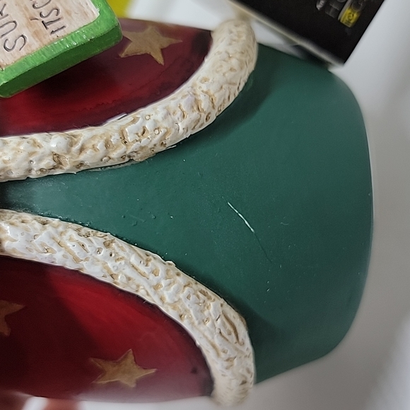 New Christmas Santa Folk Art Figurine - Picture 13 of 13